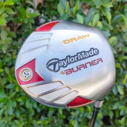 DRIVER TAYLORMADE BURNER DRAW องศา 10.5 ก้าน FUJIKURA RE*AX FLEX S ก้านเบาแค่ 50 กรัม แก้ปัญหา คนที่ตีเฟดออกขวา เด้งมากๆ ทั้งกระดอง ตีไกล เสียงสนั่น