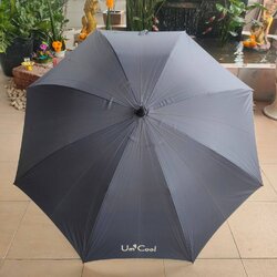 ร่มกอล์ฟ UM COOL มือสอง มีพัดลมอยู่ในร่ม!! มีตาข่ายด้านใน ป้องกันใบพัด และเป็นใบพัดแบบปลอดภัย ไม่เจ็บ **ปุ่มกด มีตำหนินิดหน่อย** ไม้กอล์ฟมือสอง ของแท้ BY NakaraLuxurious