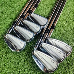 ชุดเหล็ก MIZUNO MP52 วัสดุ GRAIN FLOW FORGED สุดยอดเหล็ก FORGED ของญี่ปุ่น เอกสิทธิ์หนึ่งเดียวของ MIUNO มีเหล็ก 4 5 6 7 8 9 PW ก้าน DYNAMIC GOLD R300 ไม้กอล์ฟพรีเมี่ยมมือสอง ของแท้ By NakaraLuxurious