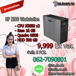 HP Z800 Workstation (12/24 core)