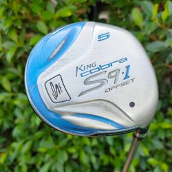 FW5 KING COBRA S9 - 1 OFFSET ก้าน SNAKE FLEX R หัใหญ่ ตีง่ายๆ แถมมีออกเซ็ท กันเฟสออกขวา หัวแบนๆ ได้ฟีลดีครับ