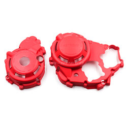 การ์ดครอบเครื่อง Astront CRF250/300L/M/Rally สีแดง