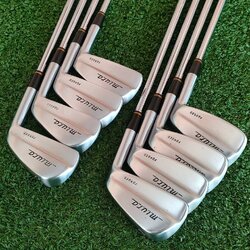 ชุดเหล็ก RARE** Miura Genuine Forged Miura Tournament Blade Irons วัสดุ FORGED PREMIUM JAPAN มีเหล็ก 3 - 9 เเละ PW ก้าน True Temper TX -TOUR FLEX R ไม้กอล์ฟมือสอง ของแท้ BY NakaraLuxurious
