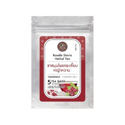 ชาสมุนไพรกระเจี๊ยบหญ้าหวาน Roselle Stevia Herbal Tea
