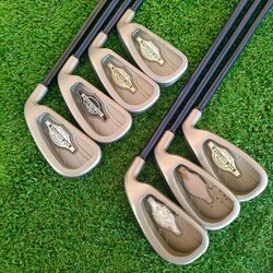 ชุดเหล็ก CALLAWAY BIG BERTHA X-12 มีเหล็ก 3-9 ก้าน RCH99 FLEX R ** เหล็ก 7 เเละ 8 สติ๊กเกอร์หลุด เเละ เหล็ก 8 ก้าน จะเป็น FLEX FIRM ไม้กอล์ฟมือสอง ของแท้ BY NakaraLuxurious