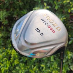 🏌️DRIVER SWORD PTC-55D องศา 10.5 ก้าน FUJIKURA SKT10 FLEX R หัว + ก้าน พรีเมี่ยมญี่ปุ่น!! มี COVER มาด้วย, ไม้กอล์ฟมือสอง ของแท้ BY NakaraLuxurious