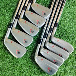 ชุดเหล็ก Taylormade ICW11 มีเหล็ก 3-9 PW SW ก้าน กริพ เดิมทั้งหมด FLEX S เป็นชุดเหล็กที่ตีมันส์มาก ไม้กอล์ฟพรีเมี่ยมมือสอง ของแท้ By NakaraLuxurious