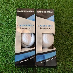 ลดล้างสต๊อก !!! ลูกกอล์ฟ KASCO XD701 MADE IN JAPAN เบอร์ 77 ของใหม่ล้างสต๊อค 1 หลอด มี 3 ลูก ตีสบายๆก็ไกลจัด!!!