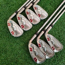 ชุดเหล็ก TAYLORMADE BURNER มีเหล็ก 4-9 เเละ PW ก้าน N.S.PRO 950GH FLEX S ก้านเหล็กเบา คุณภาพสูงจัดๆเลยครับ ชุดนี้นำเข้าจากญี่ปุ่นครับ