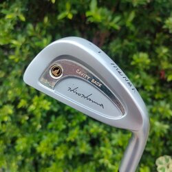 เหล็ก 7 BIG -LB CAVITY BACK ก้าน NEW TITANIUM CARBON M40 FLEX R-1 สุดยอดเหล็กพรีเมี่ยมจาก HIRO HONMA PREMIUM JAPAN SAKATA ตีง่ายตีไกลมาก!! ไม้กอล์ฟมือสอง ของแท้ BY NakaraLuxurious