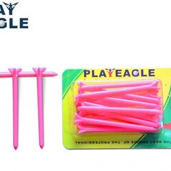 GOLFPLASTIC TEE PLAYEAGLE PE-0021 ( 3 แพ็ค )