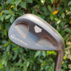 WEDGE TAYLORMADE TP องศา 56 BOUNCE 12 ก้านเหล็ก FLEX WEDGE รมดำ สวย เท่ห์ ครับ