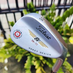WEDGE จักรแดง Titleist VOKEY DESIGND องศา 56 BOUNCE 11 หน้า SPIN MILLED จักรแดง สปินหนักมาก ตกถอยๆ ไม้กอล์ฟพรีเมี่ยมมือสอง ของแท้ By NakaraLuxurious
