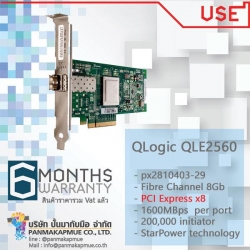 QLogic QLE2560 Single-Port PCIe-to-8Gbps Fibre Channel Adapter