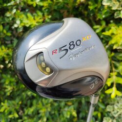 DRIVER TAYLORMADE R580 XD องศา 9.5 ก้าน M.A.S2 PLUS FLEX R หัวใหญ่สุดในรุ่น ตีง่ายมาก และรุ่น XD หน้าเด้ง ตีไกลมากๆครับ