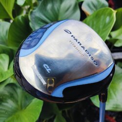 *** ไม้กอล์ฟสำหรับผู้หญิง *** Driver BRIDGESTONE PARADISO CL วัสดุ TITANIUM พรีเมี่ยมญี่ปุ่น องศา 14.5 ก้าน PARADISO PC - 07W FLEX LADY ไม้กอล์ฟพรีเมี่ยมมือสอง ของแท้ By NakaraLuxurious