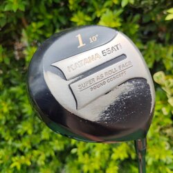 DRIVER KATANA 55ATi องศา 10 ก้าน KATANA FLEX R-1 Driver หน้าเด้งมาก SUPER AS ROLL FACE รุ่นสร้างชื่อของ KATANA ก้านอ่อน ก้านเบา!!! ไม้กอล์ฟมือสอง ของแท้ BY NakaraLuxurious