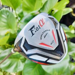***ไม้กอล์ฟมือซ้าย*** Driver WORLD EAGLE F-01 ก้าน ผลิตจาก TORAY FLEX S หัวใหญ่ตีง่ายๆ ของดีราคาถูก!!! ไม้กอล์ฟพรีเมี่ยมมือสอง ของแท้ By NakaraLuxurious