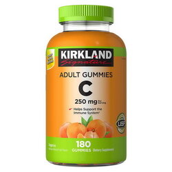 Kirkland Signature Vitamin C 250 mg. Gummies ชนิดเคี้ยว 180 เม็ด