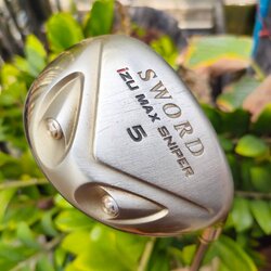 HYBRID 5 SWORD iZU MAX SNIPER ก้าน SWORD SNIPER FLEX R ตีไกลเต็ม MAX ระยะมาเต็ม ตีง่าย ตีไกล ตรง แม่นๆครับ ไม้กอล์ฟพรีเมี่ยมมือสอง ของแท้ By NakaraLuxurious