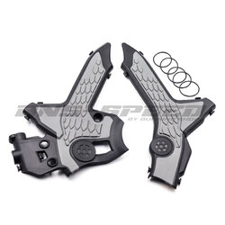 การ์ดเฟรม Frame Protector CRF300L/RALLY - สีดำ-เทา