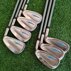 **ไม้กอล์ฟสำหรับผู้หญิง** ชุดเหล็ก TOPPOINT THE CHARGER 45 LADIES มีเหล็ก 5-9 เเละ PW SW ก้าน TOPPOINT CHARGER FLEX L สภาพสวย!! คุณผู้หญิงที่เริ่มตี จะตีง่ายไม่ท้อแท้!! ไม้กอล์ฟมือสอง ของแท้ BY NakaraLuxurious