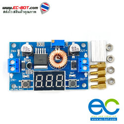 XL4015 Step down 5-36V to 1.25-35 VDC 5A with Voltmeter โมดูลเรกูเลต step down พร้อมโวลต์มิเตอร์