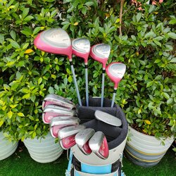 **ไม้กอล์ฟครบชุดสำหรับผู้หญิง** MIZUNO EFIL LADY พร้อมถุงกอล์ฟ MIZUNO คุณภาพดี ผลิตญี่ปุ่น