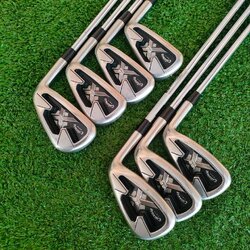 ชุดเหล็ก CALLAWAY X 22 TOUR มีเหล็ก 4-9 เเละ PW ก้าน NSPRO 950 FLEX R ก้านเบาแค่ 95 กรัม รุ่น TOUR สติ๊กเกอร์ที่ก้านครบสวย!!! ไม้กอล์ฟมือสอง ของแท้ BY NakaraLuxurious