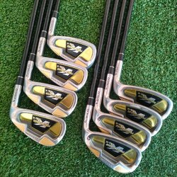 🏌️ชุดเหล็ก KASCO POWER TORNADO DF-II MARAGING หน้าเด้งจัด!!! มีเหล็ก 5-9 เเละ PW AW SW ก้าน KASCO POWER TORNADO DF-II FLEX R ไม้กอล์ฟมือสอง ของแท้ BY NakaraLuxurious