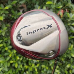 DRIVER YAMAHA INPRES X D445 องศา 9 ก้าน ORBIT FLEX S พรีเมี่ยมญี่ปุ่น ดีทั้งหัวทั้งก้าน ในราคาพิเศษแบบชิวๆ คุ้มกว่านี้ไม่มีอีกแล้ว