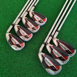 ชุดเหล็ก KING COBRA S9 มีเหล็ก 5-9 เเละ PW GW ก้าน N.S.PRO FLEX A COBRA เน้นตีง่ายและได้ระยะ โดยไม่ต้องออกแรงมาก