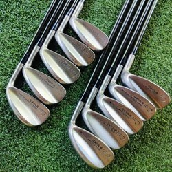 ชุดเหล็ก S-YARD C.201 ชุดใหญ่ มีเหล็ก 3 4 5 6 7 8 9 P A S (10 ชิ้น) เหล็ก FORGED Titanium สุดๆ ไม้กอล์ฟพรีเมี่ยมมือสอง ของแท้ By NakaraLuxurious