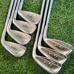 **** ขาดเหล็ก 7 *** ชุดเหล็ก LYNX สามสี!!! เป็นชุดดัง ยอดนิยมสูงสุด ตีดีมากๆ ตีมันส์มาก แน่นๆ ไม้กอล์ฟพรีเมี่ยมมือสอง ของแท้ By NakaraLuxurious