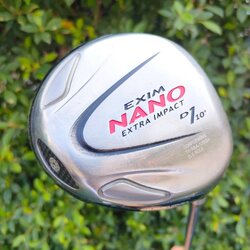 DRIVER EXIM NANO EXTRA IMPACT องศา 10 ก้าน EX-05 FLEX SR ไม้หน้าเด้ง ตีไกล แต่ไม่เกินกฎ ถูกกติกาครับ จากแบรนด์ตีไกล MARUMAN ครับ วัสดุสุดพรีเมี่ยม ไม้กอล์ฟมือสอง ของแท้ BY NakaraLuxurious