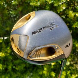 DRIVER KASCO POWER TORNADO DF-II องศา 10.5 ก้าน POWER TORNADO DF-II FLEX R น้ำหนักของก้าน 49 กรัม ความยาวของก้าน 46 นิ้ว ไม้กอล์ฟมือสอง ของแท้ BY NakaraLuxurious