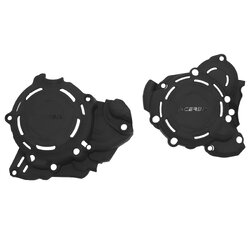 การ์ดเครื่อง Acerbis X-Power Black - KTM EXC/XC-W 250/300 24-25, HUSQVARNA TE250/300/PRO 24-25