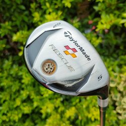 HYBRID 5 TAYLORMADE RESCUE องศา 25 ก้าน RE*AX FLEX R ก้านดีมาก รุ่นนี้ นิยมที่สุดใน RESCUE ตีดีตีง่าย เสียงเพราะแน่น สามารถไขปรับให้เข้ากับวงสวิงได้!!! ไม้กอล์ฟมือสอง ของแท้ BY NakaraLuxurious