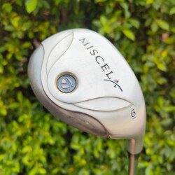 ** ไม้กอล์ฟสำหรับผู้หญิง ** HYBRID6 TAYLORMDE MISCELA ก้าน TAYLORMADE MISCELA FLEX L เป็นไม้ ของ Taylormade พรีเมี่ยม ไม้กอล์ฟมือสอง ของแท้ BY NakaraLuxurious