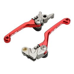 มือเบรค/คลัทต์ Zeta Pivot Lever set CP Red - CRF450RL 21
