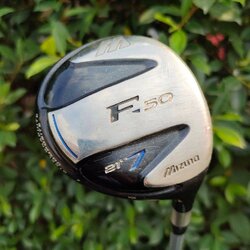 ** ไม้กอล์ฟสำหรับผู้หญิง ** FW7 MIZUNO F-50 องศา 21 ก้าน EXSAR FS2 FLEX L MADA IN JAPAN