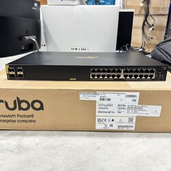 Switch R8N87A Aruba 6000 24G Class4 PoE 4SFP 370W Switch ของใหม่
