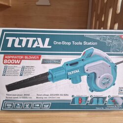 Total เครื่องเป่าลม + ดูดฝุ่น ไฟฟ้า 800 วัตต์ + ถุงเก็บฝุ่น รุ่น TB2086 / TB8036 ( Blower ) พร้อมดูดฝุ่น เป่าลม