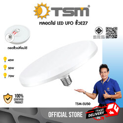 หลอดไฟLED ทรงUFO ขั้วE27 ถอดขั้วเปลี่ยนได้ หลอดประหยัดพลังงาน