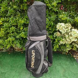 ถุงกอล์ฟ LIPOVITAN-D มือสอง สีซีดเล็กน้อยและ COVER มีลอยย่นๆนิดหน่อย นอกนั้นใช้งานได้ดีสมบูรณ์!! มือสอง ของแท้ BY NakaraLuxurious