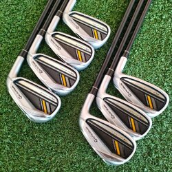 ชุดเหล็ก TAYLORMADE ROCKETBLADEZ มีเหล็ก 4-9 เเละ PW ก้าน ROCKETFUEL FLEX R ด้วย Speed Pocket ใหม่ ที่เพิ่มความเร็วและระยะ ของลูกกอล์ฟ!!! ไม้กอล์ฟมือสอง ของแท้ BY NakaraLuxurious