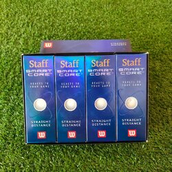 ลูกกอล์ฟ WILSON STAFF SMART CORE 1 โหล 12 ลูก ลูกใหม่มือหนึ่ง ลูกตีไกล และให้สปินได้ดี ตีดีกว่าลูกมือสองแน่นอน