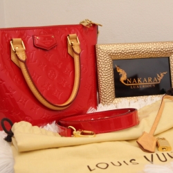 NAKARA LUXURIOUS USED!! สภาพนางฟ้า LOUIS VUITTON VERNI MONTEBLLO PM ปี14 ของแท้ 100%