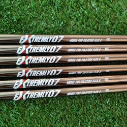 ก้านชุดเหล็ก พรีเมี่ยม EXTREMLY 07 MODEL TGI.0715X MEMORY ACTION เป็นก้านพรีเมี่ยม ผลิตจากวัสดุคุณภาพสูง คาร์บอน กราไฟต์ 100% ทำให้ก้านที่ให้ความยืดหยุ่น และได้มาตรฐาน ระดับ HI - END มีน้ำหนักเบา เหนียว นุ่ม เป็นก้านที่เบา เเต่ตีได้เเม่นย้ำมั่งคง