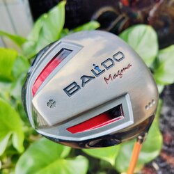Driver BALDO MAGMA แบรนด์ดังจากญี่ปุ่น ตีไกลมากๆ ก้านโม AIR RACE #1 FLEX R ก้านเบา เร่งสปีดได้แบบมันส์ๆ ไม้กอล์ฟพรีเมี่ยมมือสอง ของแท้ By NakaraLuxurious